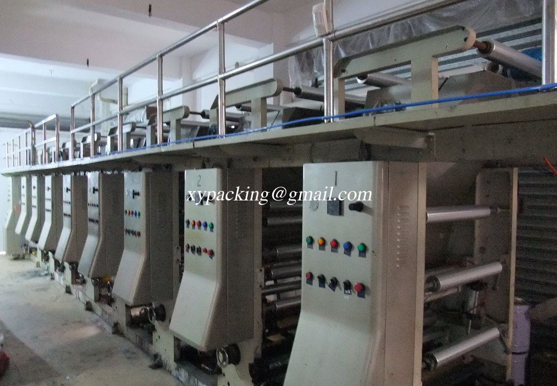 ASY-ZD High Speed Computer Control Rotogravure Printing Machine for BOPP and OPP film prin