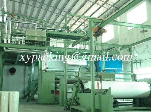Single / Double Beam Non Woven Fabric Making Machine 1.6 - 3.2 Meter Automatic